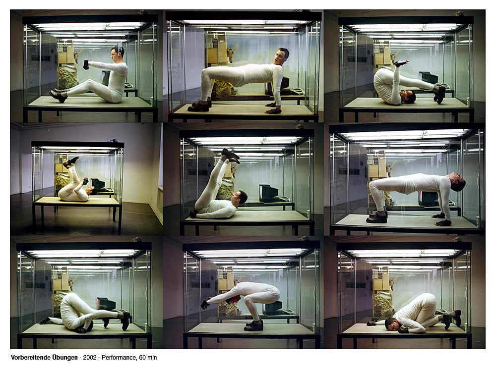 Ingolf Keiner Performance Voruebungen